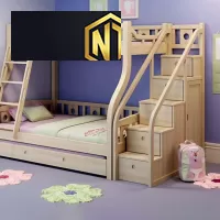 GIƯỜNG TẦNG TRẺ EM NGỌC THỊNH GỖ GIÁ BÌNH DÂN